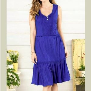Matilda Jane Into the Blue Dress Womens Size M